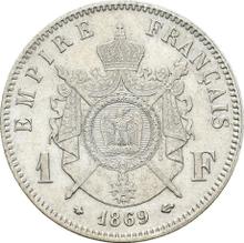1 frank 1869 A  