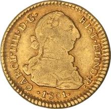 2 Escudos 1801 So AJ 