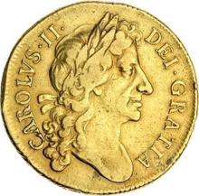 Two guinea 1681    "Second laureate bust"