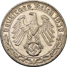 50 Reichspfennig 1938 J  