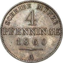 4 Pfennig 1860 A  