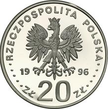 20 Zlotych 1996 MW  ET "1000 years of Gdansk"
