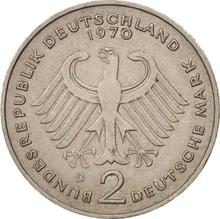 2 Mark 1970 D   "Heuss"