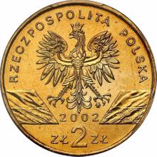 2 Zlote 2002 MW  AN "Teichschildkröte"