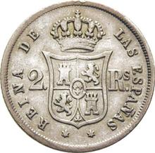 2 Reales 1853   
