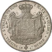 2 Thaler 1847  F 