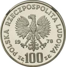 100 Zlotych 1978 MW   "Bieber" (Probe)