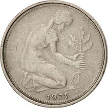 50 fenigów 1971 F  