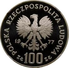 100 Zlotych 1977 MW   "Henryk Sienkiewicz" (Pattern)