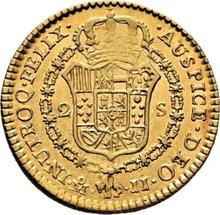 2 Escudos 1815 Mo JJ 