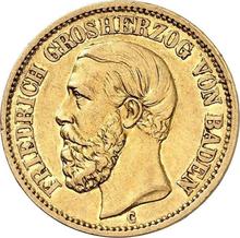20 Mark 1872 G   "Baden"