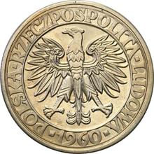 100 Zlotych 1960    "Mieszko and Dabrowka" (Pattern)