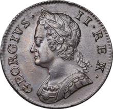 Halfpenny 1752    "Old Head"