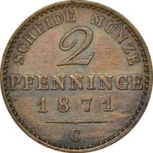 2 Pfennig 1871 C  
