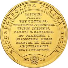 500 Zlotych 2017 MW   "Sigismund I the Old"