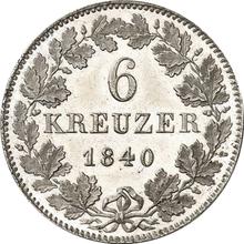 6 Kreuzer 1840   