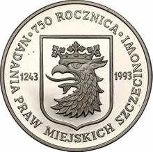200000 eslotis 1993 MW   "750 años de Szczecin"