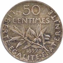 50 Centimes 1899    "Sower"