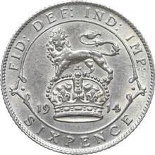 Sixpence 1914   