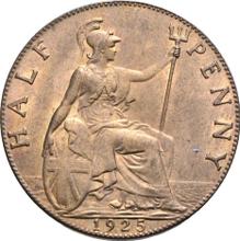 1/2 Penny 1925   