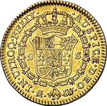 2 Escudos 1787 M DV 