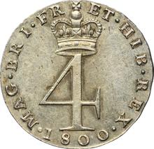 Fourpence (Groat) 1800   