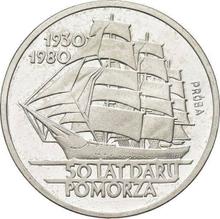 100 Zlotych 1980 MW   "Segelschulschiff „Dar Pomorza“" (Probe)