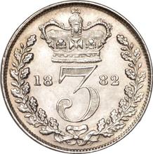 Threepence 1882   