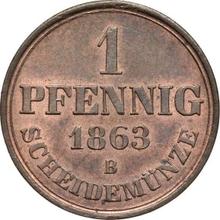 1 Pfennig 1863  B 