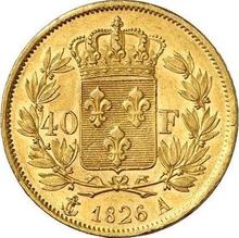 40 Francs 1826 A  
