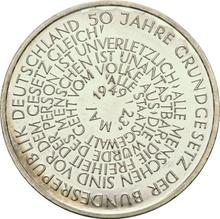 10 Mark 1999 D   "Grundgesetzes"