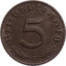 5 Reichspfennig 1942 E  