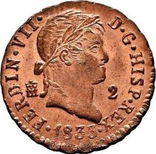 2 Maravedís 1833   