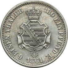 1/6 Thaler 1861  B 