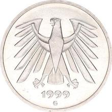 5 марок 1999 G  