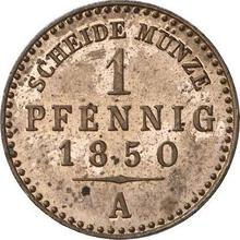 1 Pfennig 1850 A  