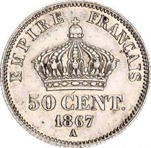 50 Centimes 1867 A  