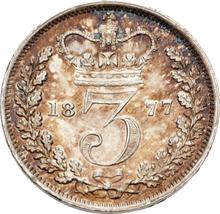 Threepence 1877   