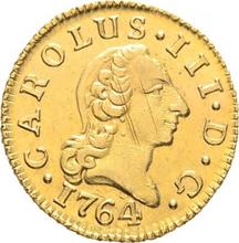 1/2 Escudo 1764 M JP 