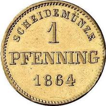 1 Pfennig 1864   