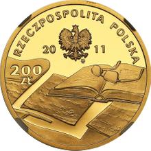 200 Zlotych 2011 MW  RK "Czesław Miłosz"