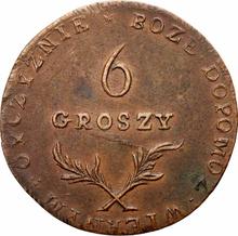 6 Groszy 1813    "Zamosc"