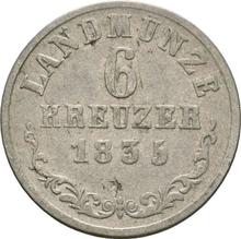 6 krajcarów 1835  L 