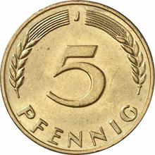 5 Pfennig 1969 J  
