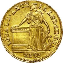 1 Escudo 1845 So IJ 