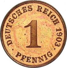 1 Pfennig 1903 J  