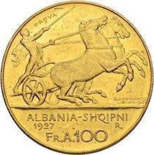 100 Franga Ari 1927 R   (Pattern)