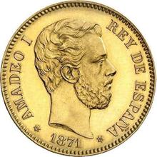 25 Pesetas 1871  SDM 