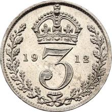 Threepence 1912   