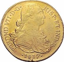 8 Escudos 1817 NR JF 